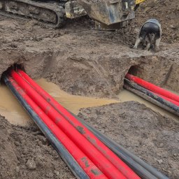 Przewierty sterowane Nieborowice 3