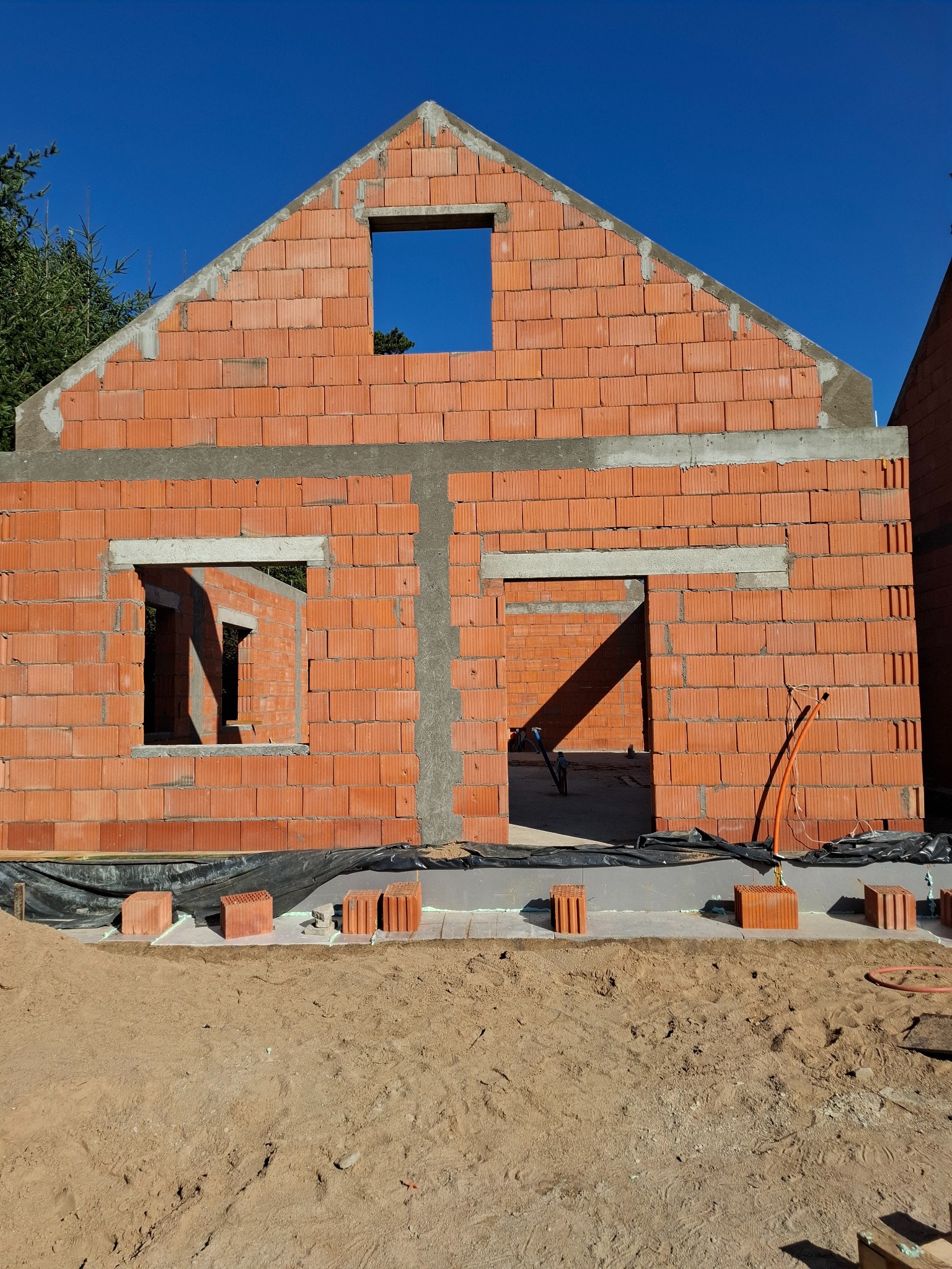 Budowa domu Morzyczyn 08/24r.