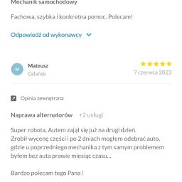 Blacharstwo, lakiernictwo samochodowe Gdańsk 2