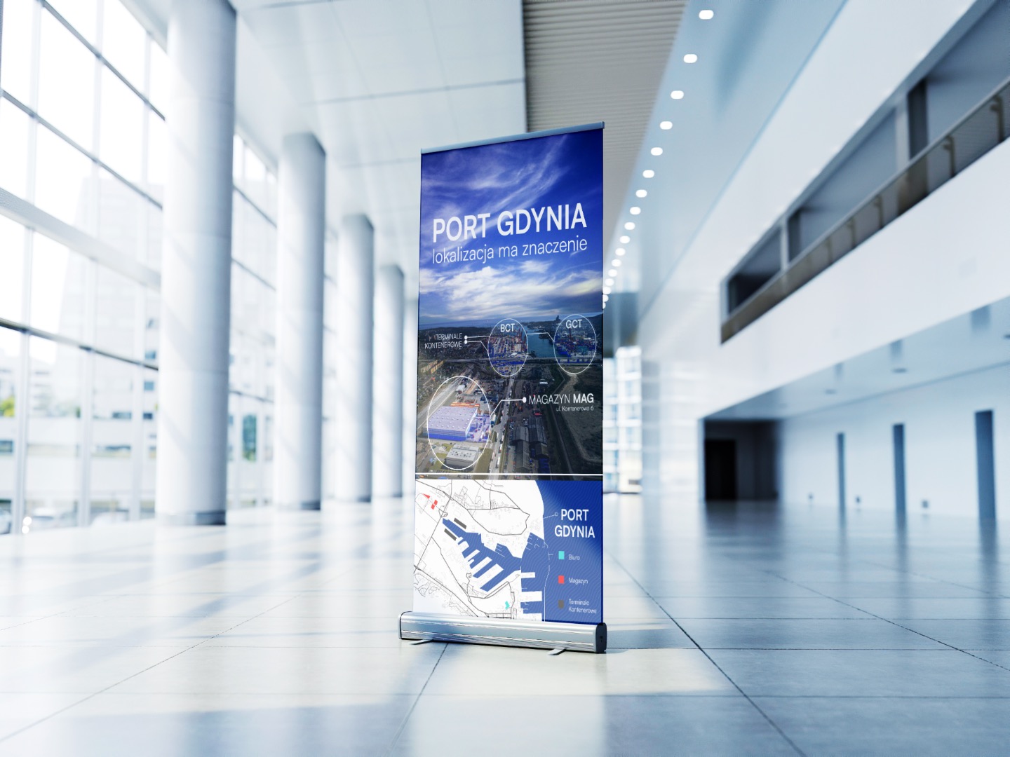 Rollup dla MAG - Morska Agencja w Gdyni