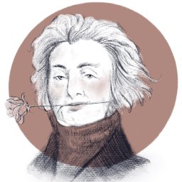 Adam Mickiewicz, portret stylizowany