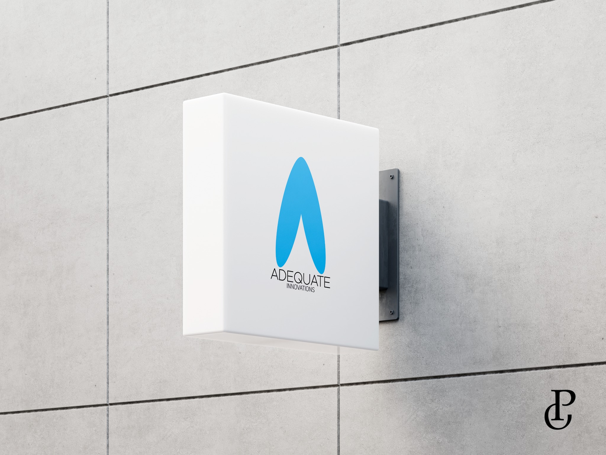 Wizualizacja szyldu reklamowego