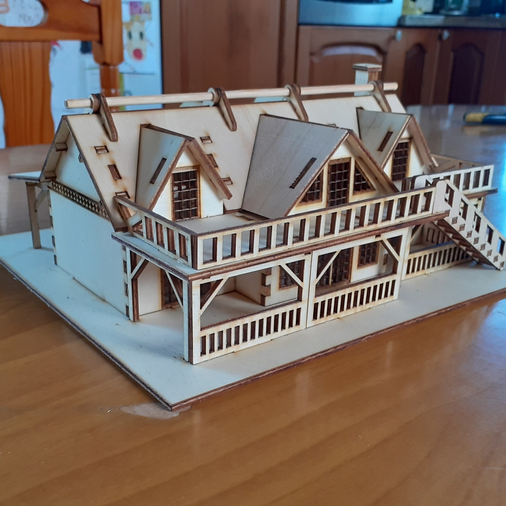 Bridge House - gotowy projekt