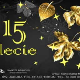 Dzisiaj mija równo 15 lat od założenia naszej Kancelarii Prawno-Podatkowej FLIS.