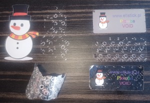 Plomby VOID z białym nadrukiem