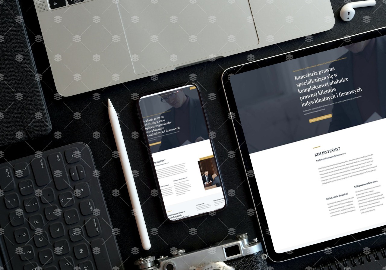 Strona kancelarii prawniczej