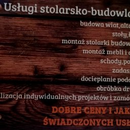 Usługi stolarsko budowlane - Perfekcyjna Stolarnia Rawicz
