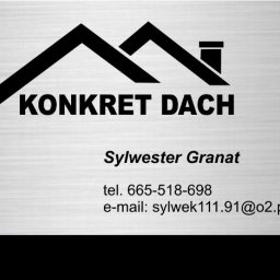 Sylwester Granat "Konkret Dach" - Solidna Renowacja Rynien Lubartów