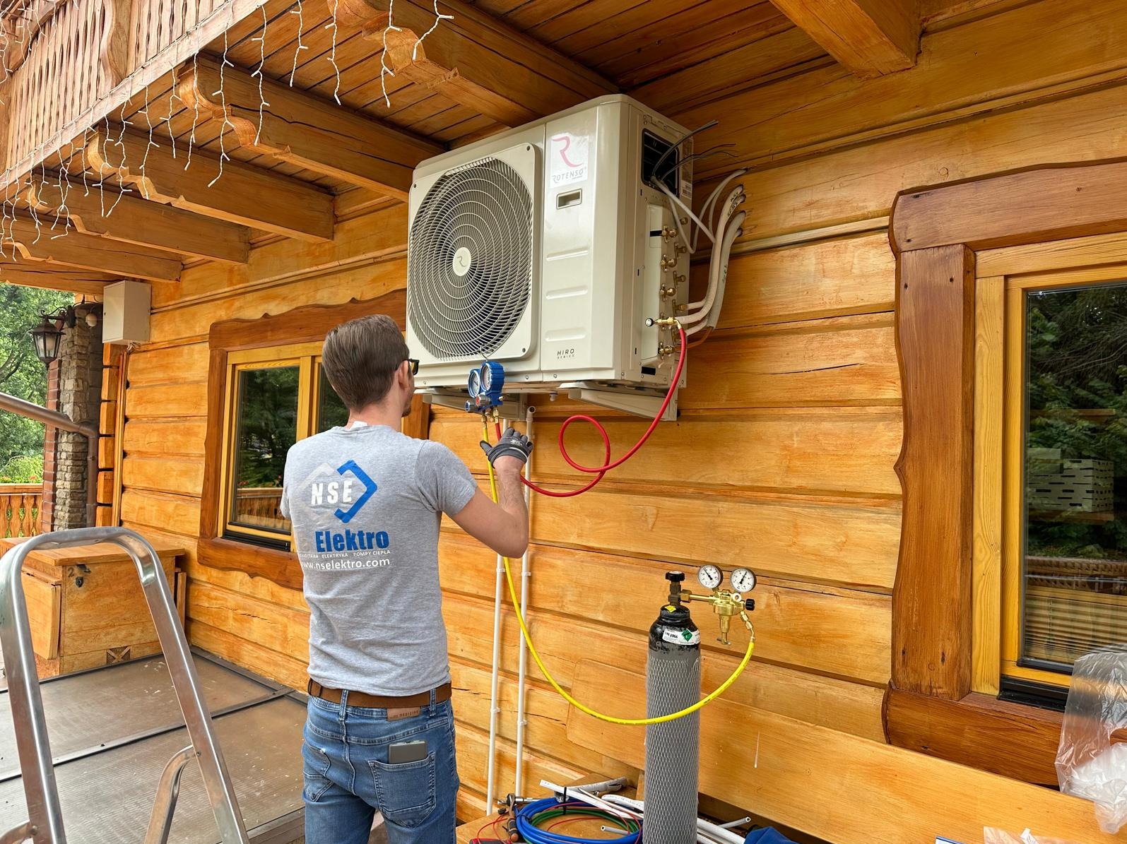 Montaż klimatyzacji Rotenso w systemie multisplit