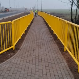 Montaż barier ochronnych 