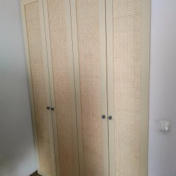 Fronty lakierowane z rattanem na płycie