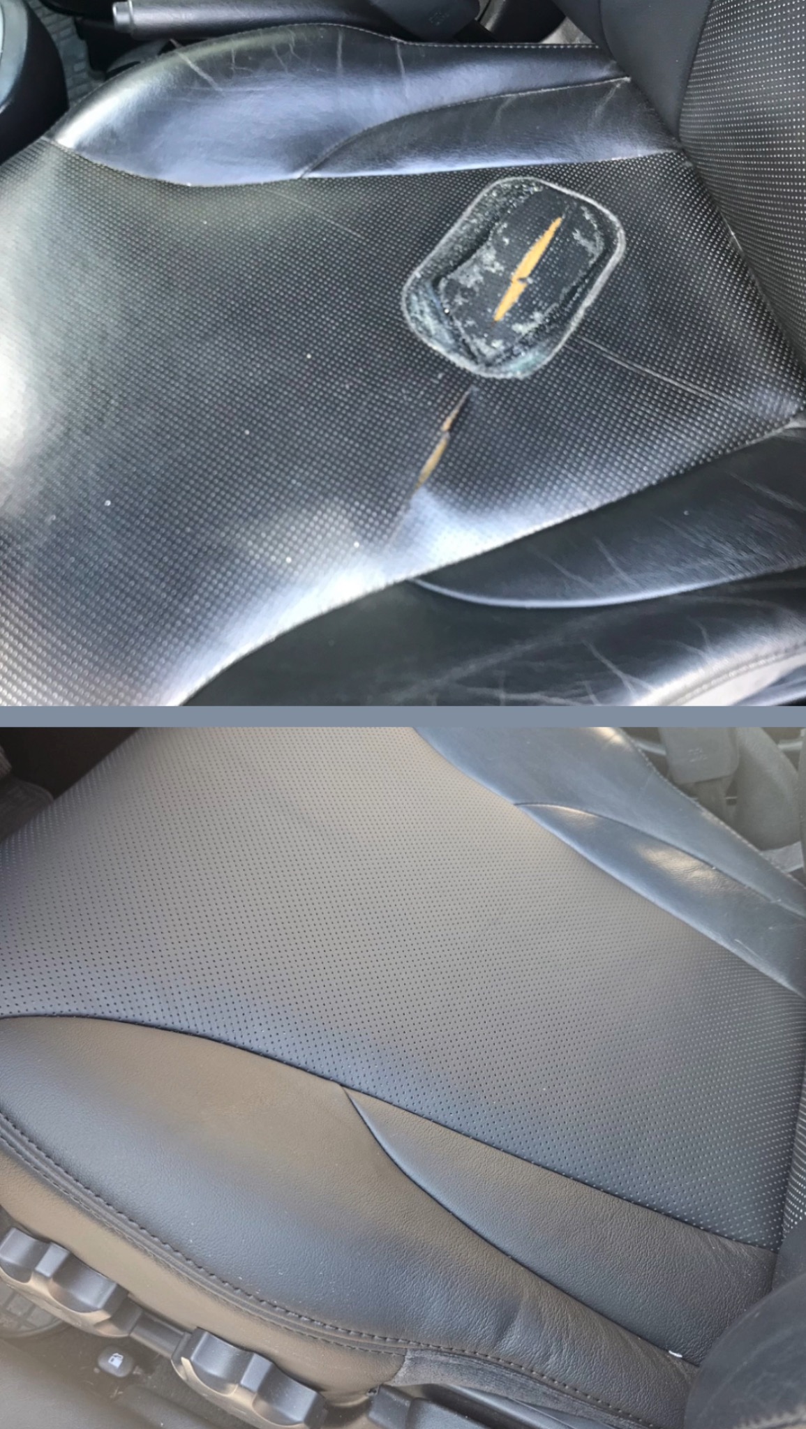 Wymiana poszycia na siedzisku