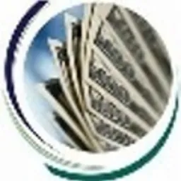 Stos banknotów dolarowych ułożonych warstwami, widoczny w okręgu z rozmyciem tła.