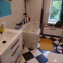 Efekt finalny remontu łazienki 