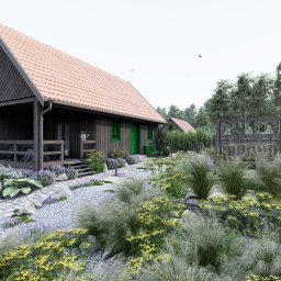 Projekt ogrodu wiejskiego 