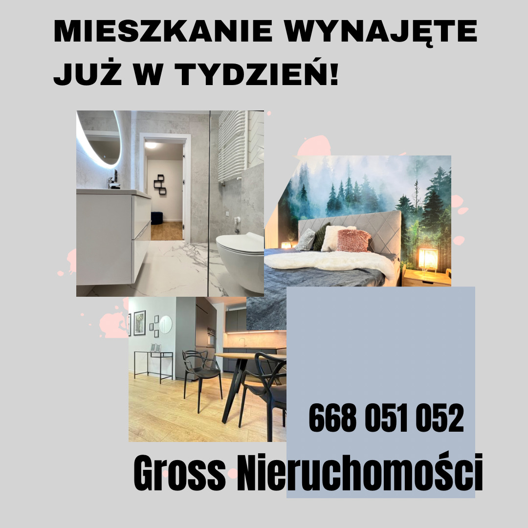 Jeden z przykładów naszych działań - skuteczność, dobry marketing - wynajęte w 7 dni.