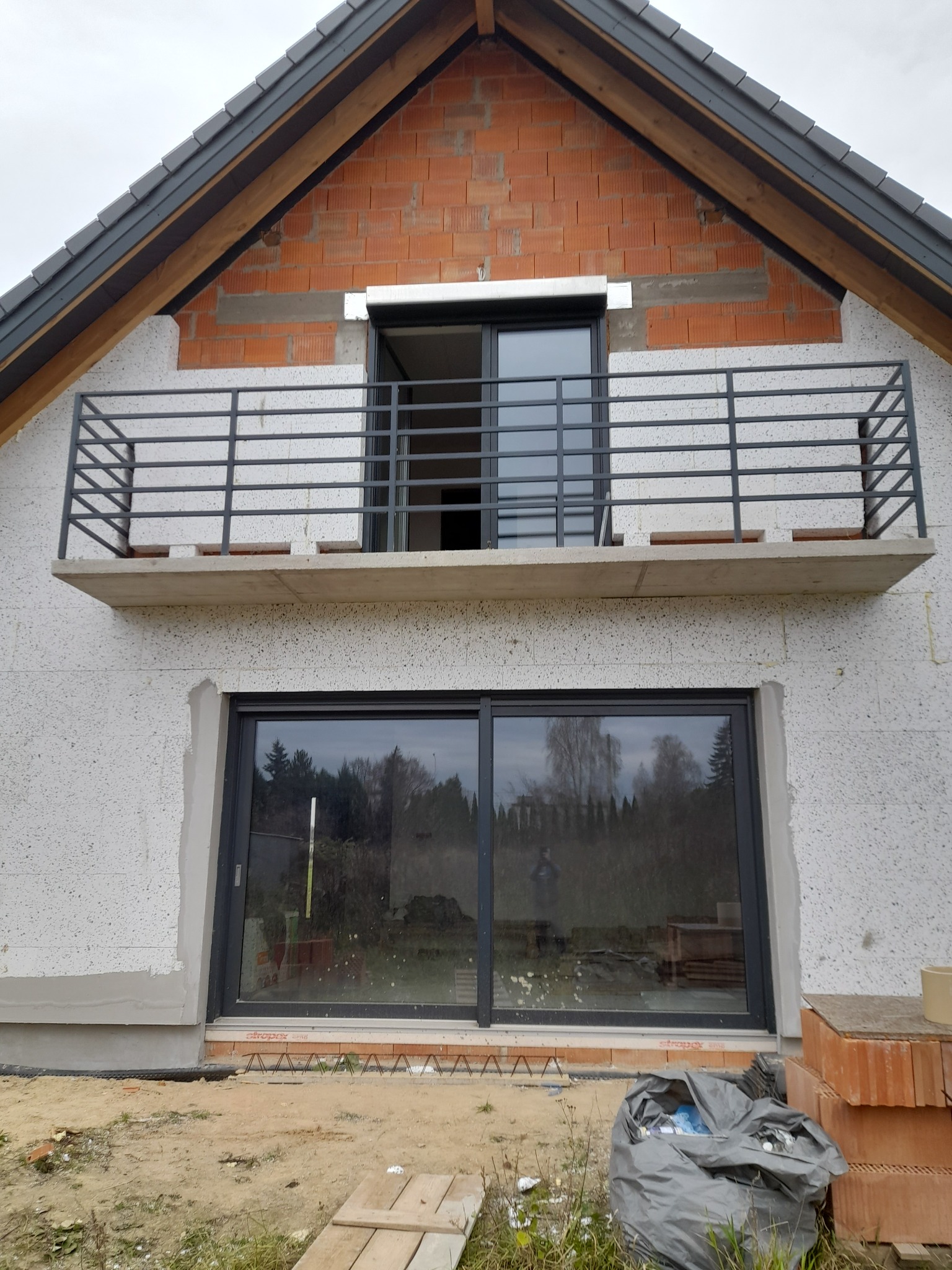 Balustrady ocynkowane malowane proszkowo