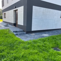 Układanie kostki brukowej Skała 1