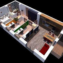 Projektowanie mieszkania Lublin 4