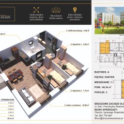 Projektowanie mieszkania Lublin 1