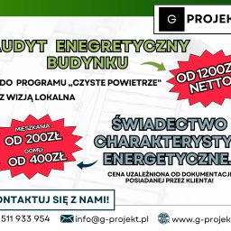 Audyty energetyczne oraz świadectwa charakterystyki energetycznej