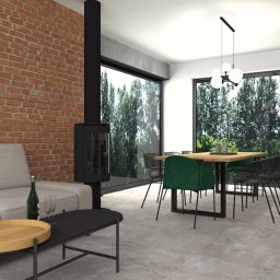 Projektowanie mieszkania Podegrodzie 2