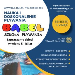 Szkoła Pływania Bąbel - Trening Personalny Szczecin
