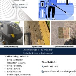 Mycie kostki brukowej Nowogard 1