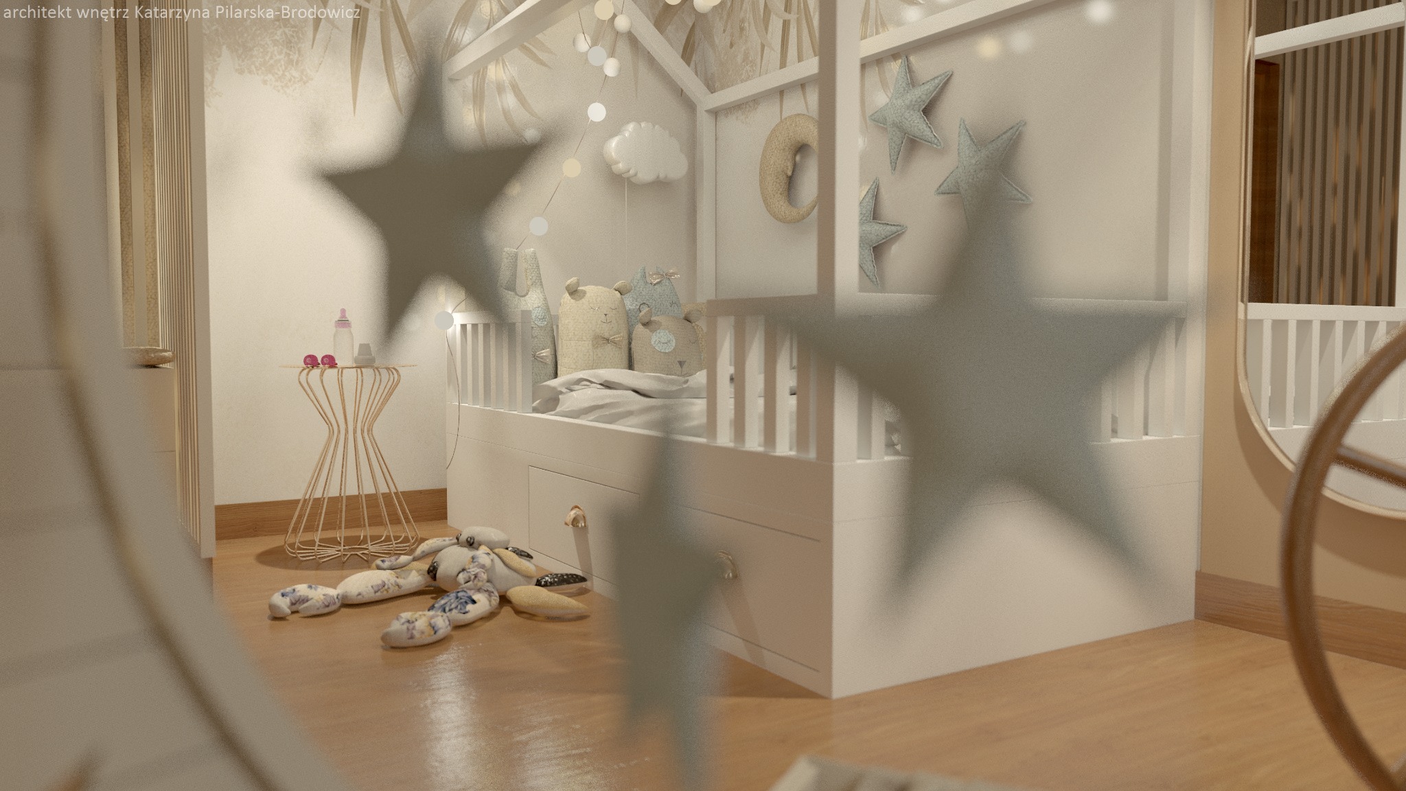 projekt pokoju dziecinnego