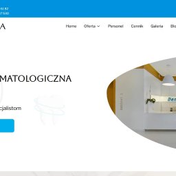 Realizacja strony internetowej dentika.pl