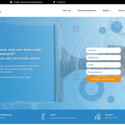 Realizacja projektu strony dla klienta zagranicznego. www.s-cleanschoonmaakbedrijf.nl
