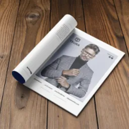 VanDenBerg (oprawy okularowe) - projekt reklamy prasowej