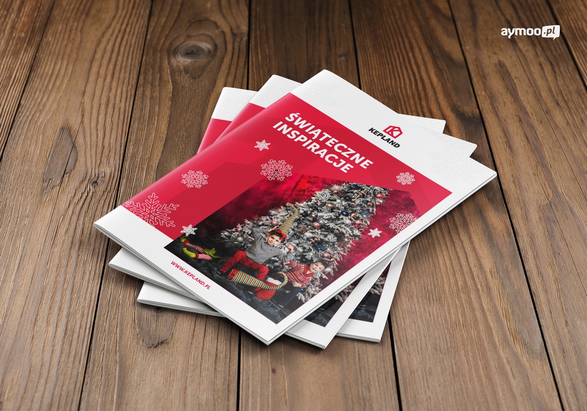 Kepland - projekt, realizacja, skład drukarski katalogu produktów - 96 stron.