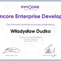 Pimcore Enterprise Developer