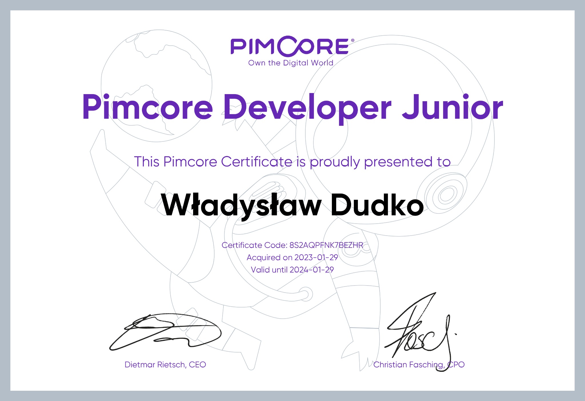 Pimcore Developer Junior