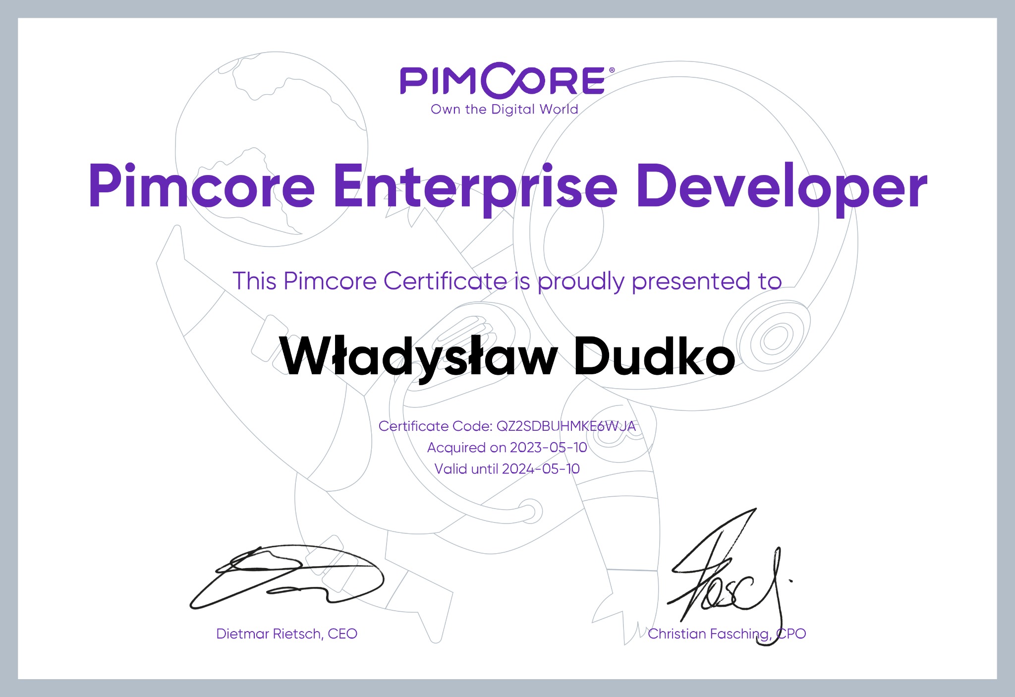 Pimcore Enterprise Developer