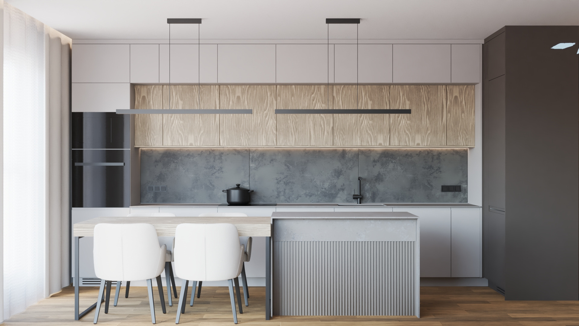 Projekt kuchni | Styl Nowoczesny