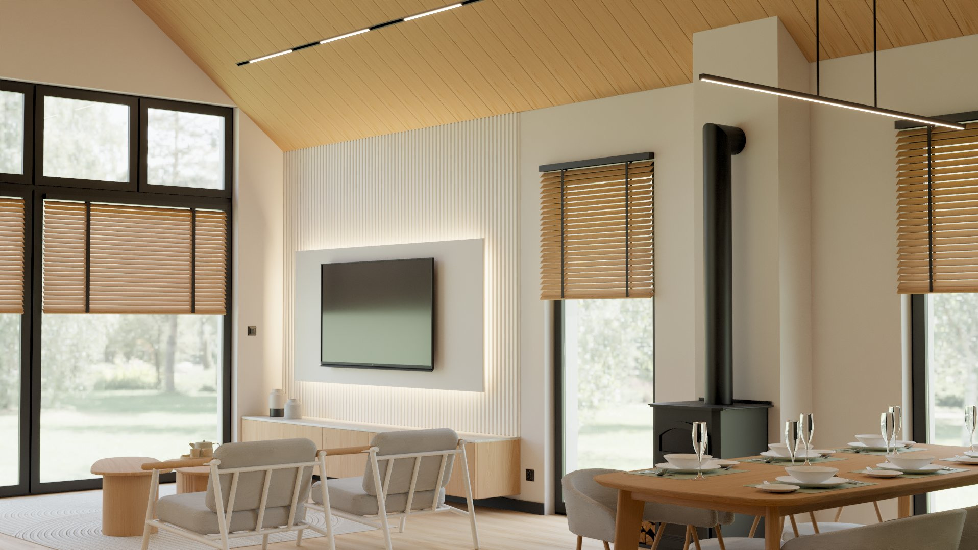 Projekt salonu | Scandi