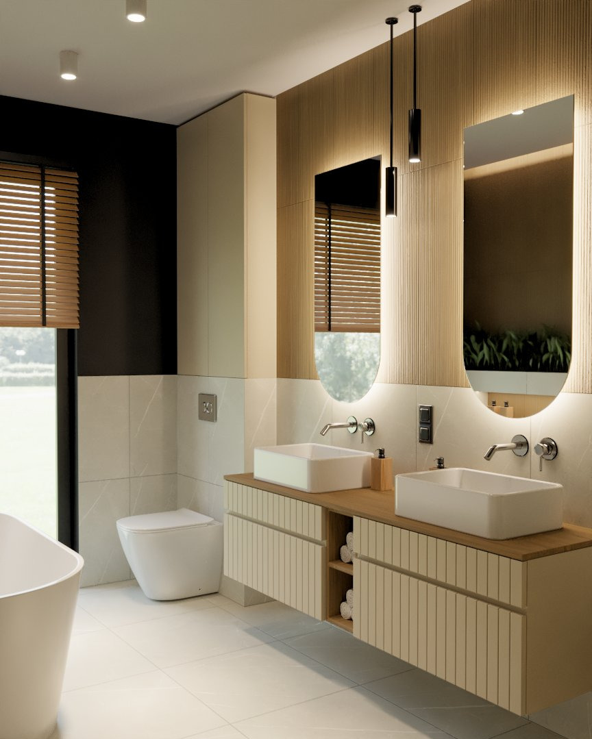 Projekt łazienki | Scandi