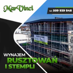 Wynajem rusztowań i stempli