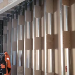 ściana GK instalacyjna W116 - wysokośc 3,7m