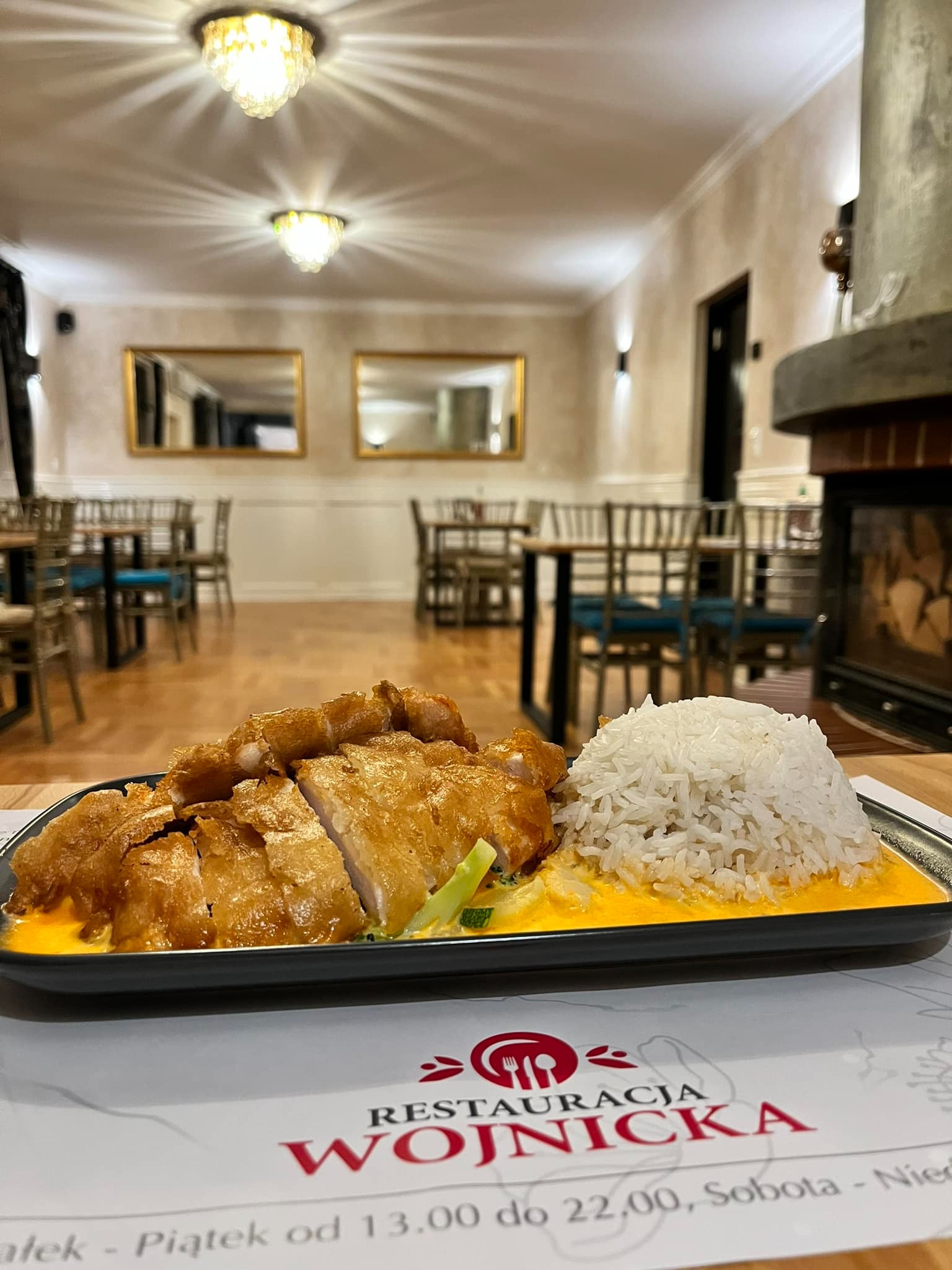 Sala nr.2 oraz pyszny panierowany kurczak po azjatycku