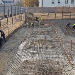 Budowa przy ul. Warszawskiej 68 i Warszawskiej 64A Białystok 