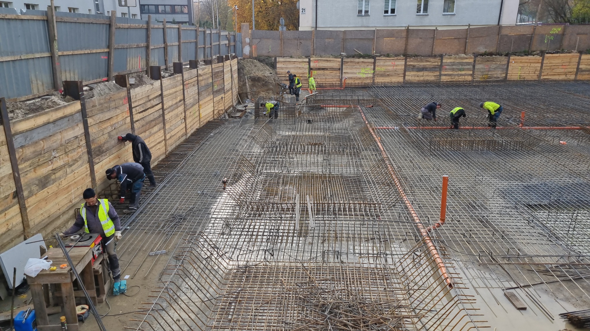 Budowa przy ul. Warszawskiej 68 i Warszawskiej 64A Białystok