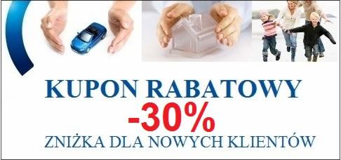 PZU**-30% na UBEZPIECZENIA OC, AC, DOM, FIRMA **