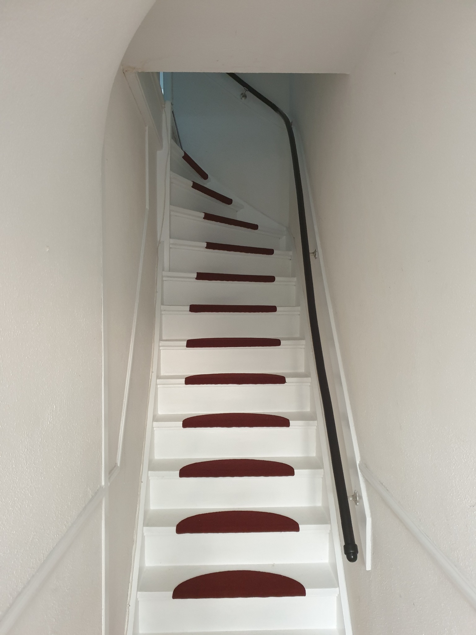 Schody po odnowieniu