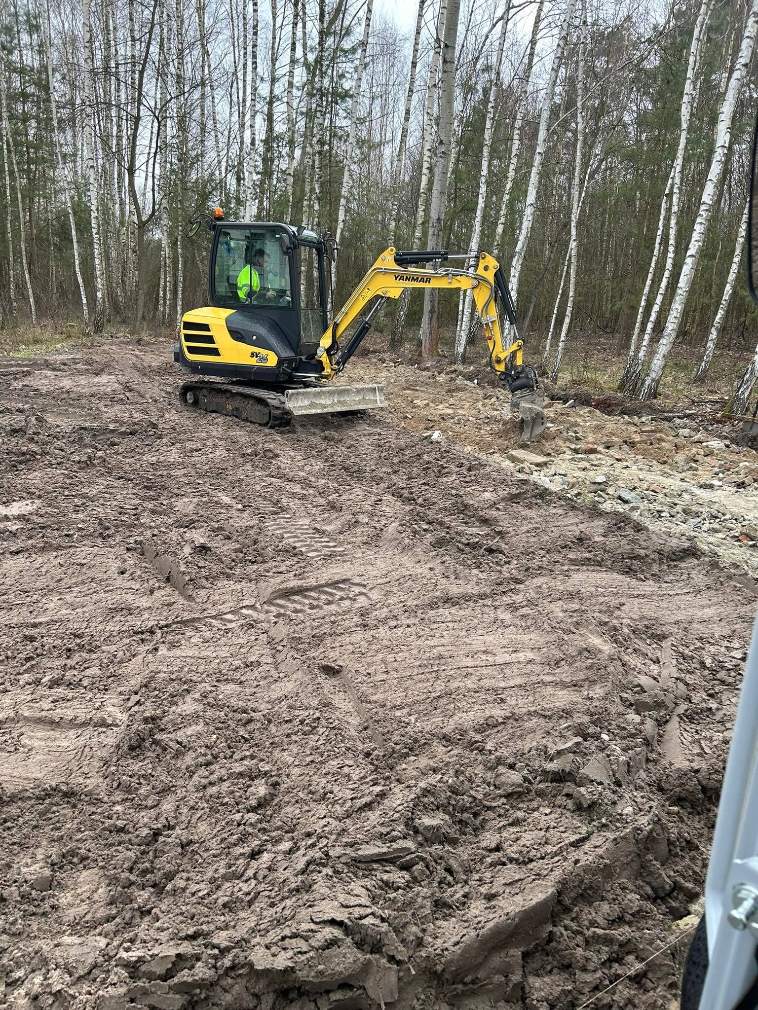 Równanie ziemi i gruzu