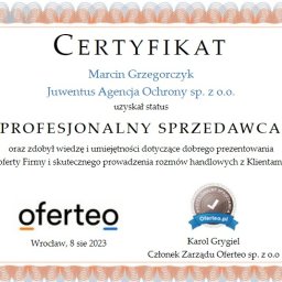 Juwentus Agencja Ochrony sp. z o. o. - Doskonały Monitoring Przemysłowy Katowice