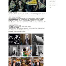 Strona festiwalu sztuki wysokiej.
Archiwum wszystkich festiwali + Aplikacja dla rejestracje uczestników festiwalu.