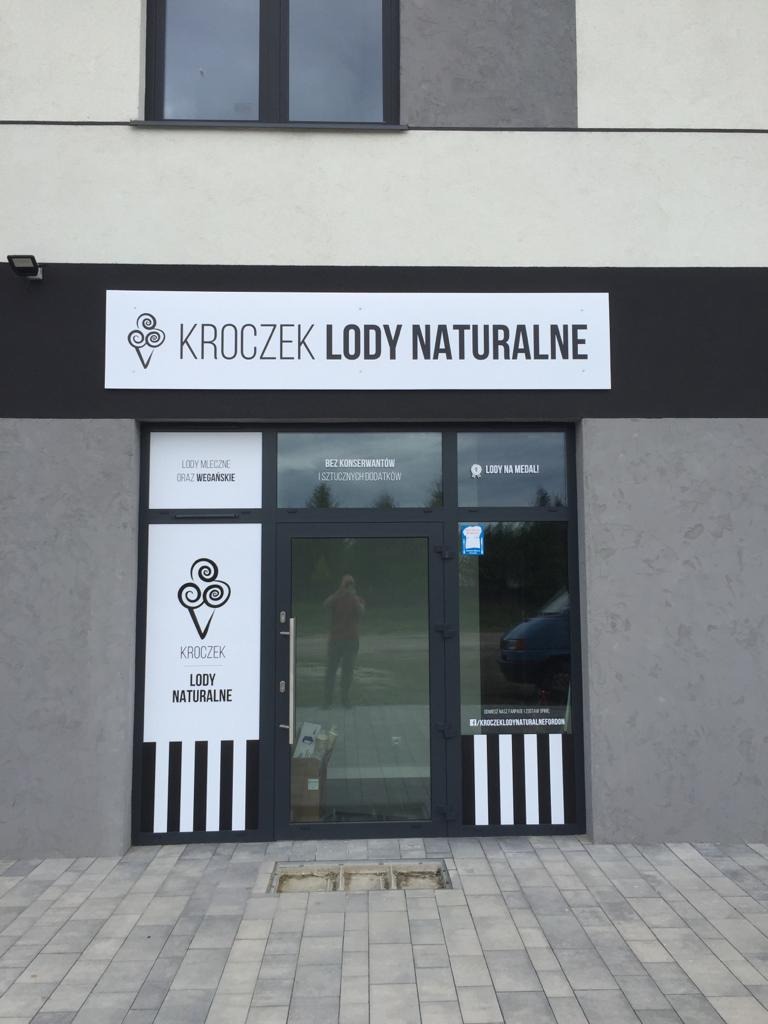 Oklejanie witryn sklepowych , Foliami mrożnonymi ,OWV,